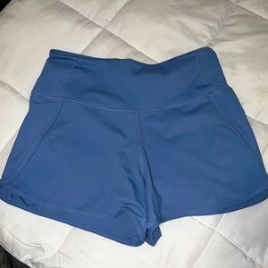 Baby blue shorts